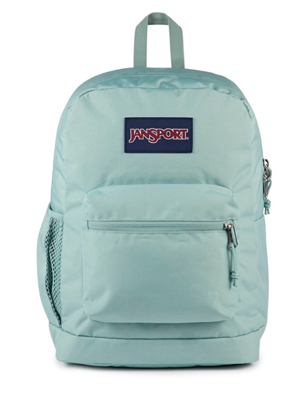 Jansport Faded Sage Backpack with Navy Logo Patch, New with Tags